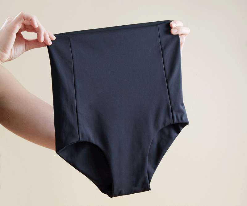 HUPOM Post Partum Underwear Women After Birth Womens Underwear Briefs  Leisure Tie Seamless Waistband Green M